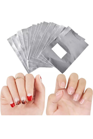 Nail Foil Gel WrapsPolish Remover, Soak Off UV Led Acrylic Removal, No Acetone