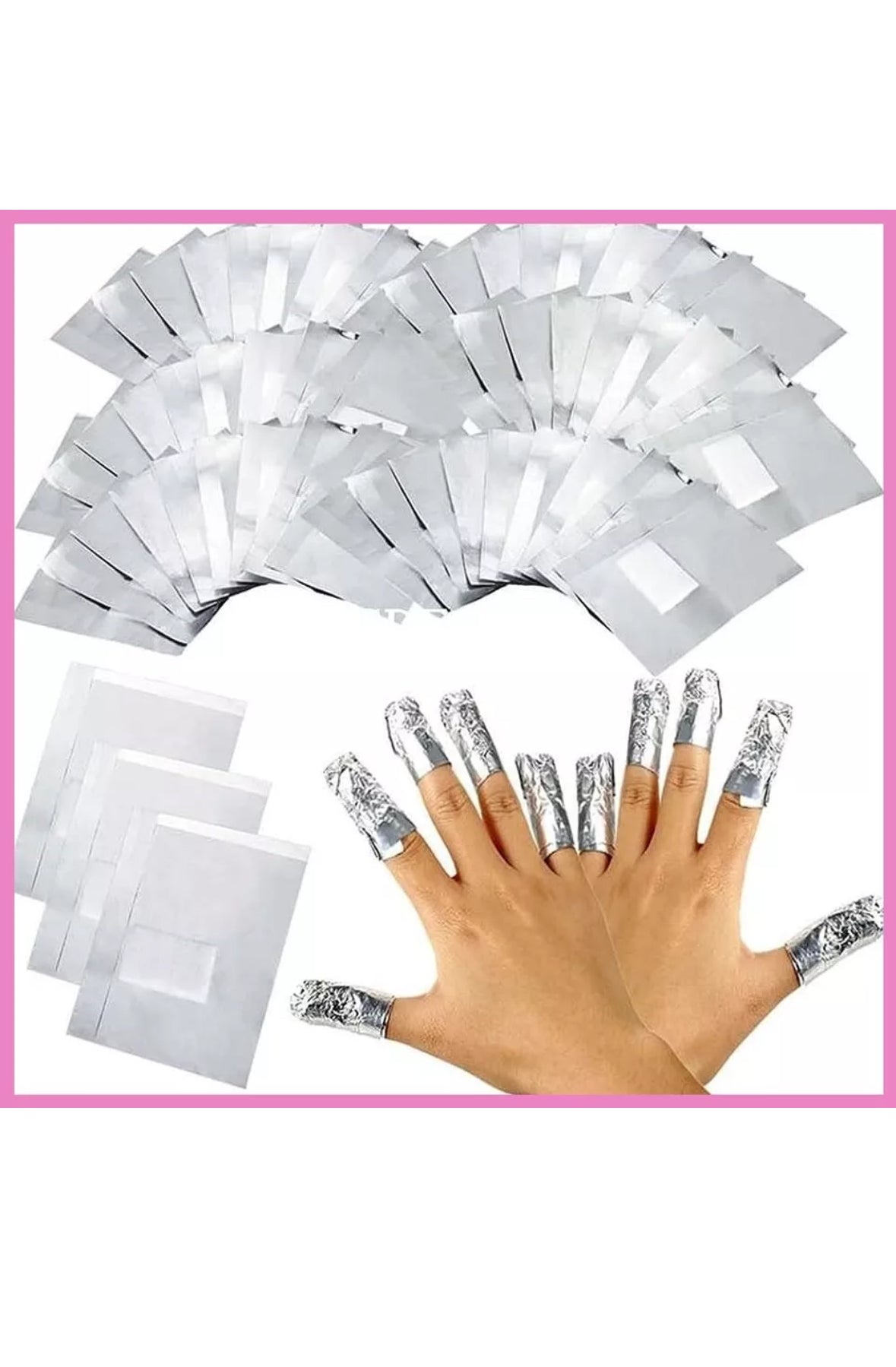 Nail Foil Gel WrapsPolish Remover, Soak Off UV Led Acrylic Removal, No Acetone