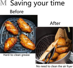 Air Fryer Disposable Papers – Convenient & Mess-Free Cooking Solution Revvex 