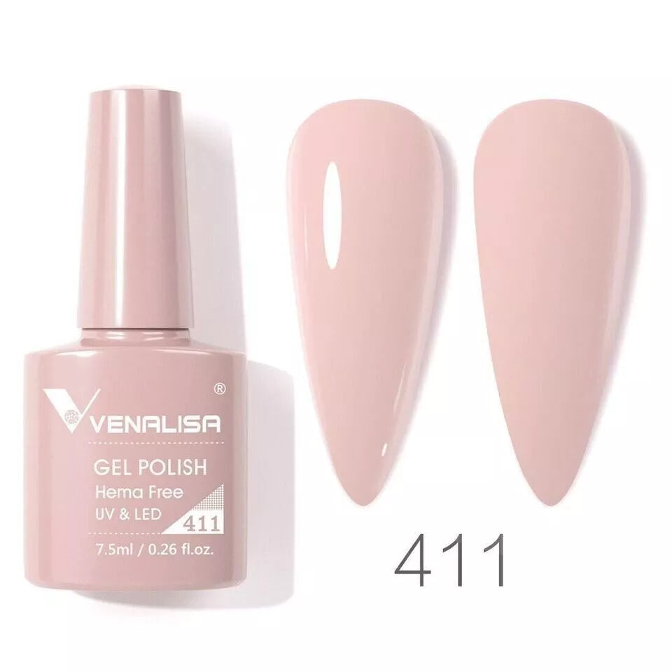 VENALISA HEMA Free Nail Gel Polish | 60 Colors UV/LED Soak Off Glitter Sparkle