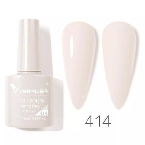 VENALISA HEMA Free Nail Gel Polish | 60 Colors UV/LED Soak Off Glitter Sparkle