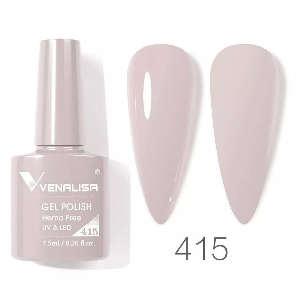 VENALISA HEMA Free Nail Gel Polish | 60 Colors UV/LED Soak Off Glitter Sparkle