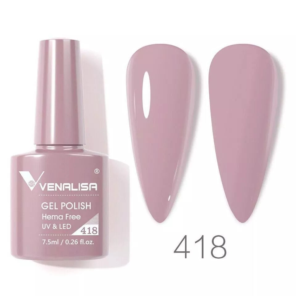 VENALISA HEMA Free Nail Gel Polish | 60 Colors UV/LED Soak Off Glitter Sparkle