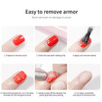 Gel Nail Polish Remover | Magic Soak Off Burst Nail Varnish Cleaner | Gel Manicure