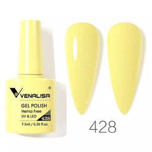 VENALISA HEMA Free Nail Gel Polish | 60 Colors UV/LED Soak Off Glitter Sparkle