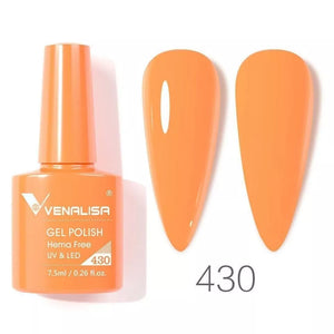 VENALISA HEMA Free Nail Gel Polish | 60 Colors UV/LED Soak Off Glitter Sparkle