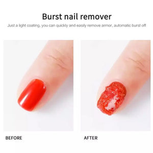 Gel Nail Polish Remover | Magic Soak Off Burst Nail Varnish Cleaner | Gel Manicure