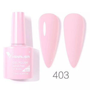 VENALISA HEMA Free Nail Gel Polish | 60 Colors UV/LED Soak Off Glitter Sparkle