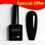 CANNI Nail Gel Polish Colors | Base & Top Coat | Soak Off UV/LED 9ml | HEMA FREE