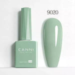 CANNI Nail Gel Polish Colors | Base & Top Coat | Soak Off UV/LED 9ml | HEMA FREE