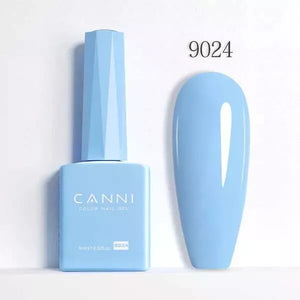 CANNI Nail Gel Polish Colors | Base & Top Coat | Soak Off UV/LED 9ml | HEMA FREE