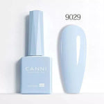 CANNI Nail Gel Polish Colors | Base & Top Coat | Soak Off UV/LED 9ml | HEMA FREE