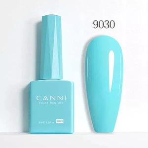 CANNI Nail Gel Polish Colors | Base & Top Coat | Soak Off UV/LED 9ml | HEMA FREE