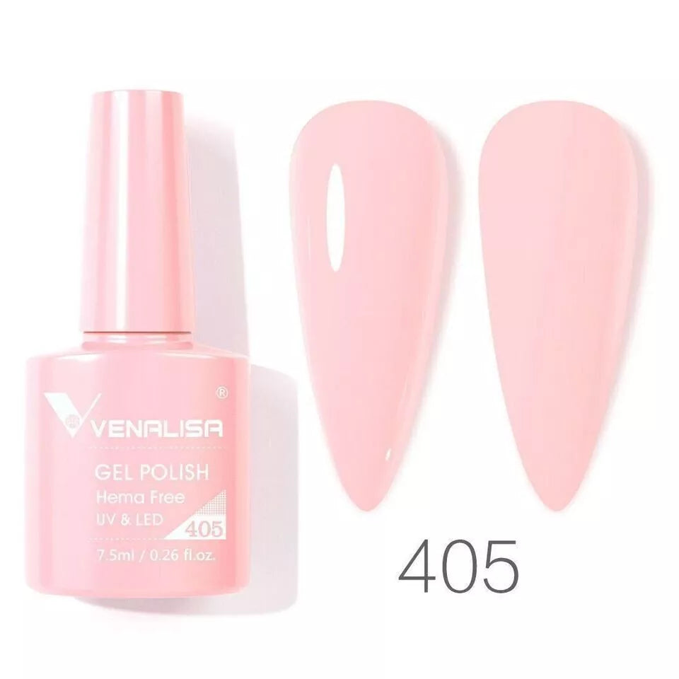 VENALISA HEMA Free Nail Gel Polish | 60 Colors UV/LED Soak Off Glitter Sparkle