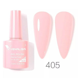 VENALISA HEMA Free Nail Gel Polish | 60 Colors UV/LED Soak Off Glitter Sparkle