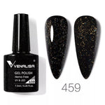 VENALISA HEMA Free Nail Gel Polish | 60 Colors UV/LED Soak Off Glitter Sparkle