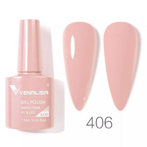 VENALISA HEMA Free Nail Gel Polish | 60 Colors UV/LED Soak Off Glitter Sparkle