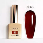 CANNI Nail Gel Polish Colors | Base & Top Coat | Soak Off UV/LED 9ml | HEMA FREE