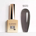 CANNI Nail Gel Polish Colors | Base & Top Coat | Soak Off UV/LED 9ml | HEMA FREE